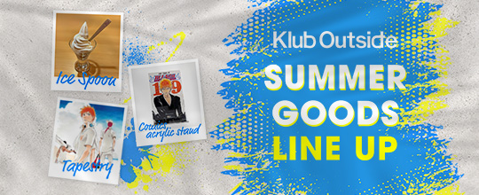 Klub Outside SUMMER GOODS LINE UP